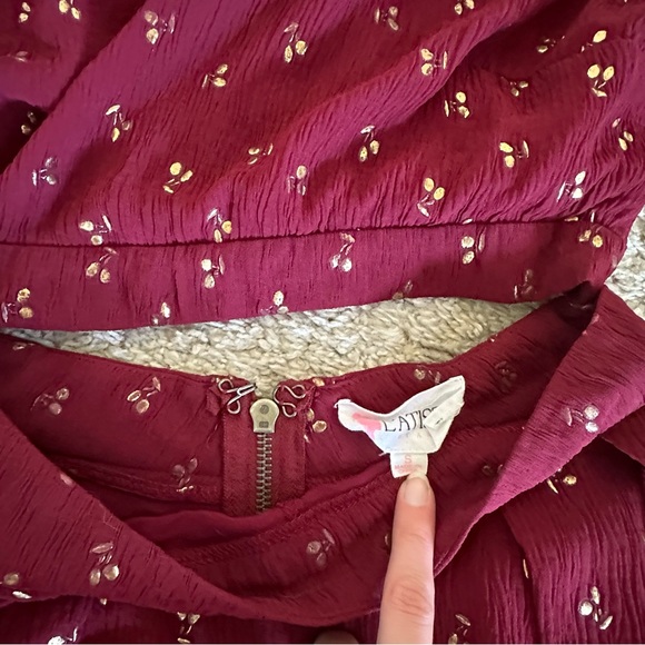 Matching maroon game day set - Picture 2 of 2